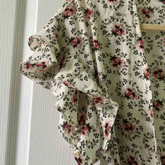 Max Studio hi lo true wrap dress - Picture 3 of 5